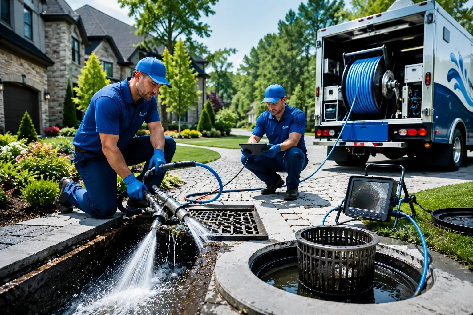 Local outdoor drain cleaning professionals in Clarksville, MD
